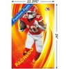 Trends International NFL Kansas City Chiefs - Isiah Pacheco 24 Unframed Wall Poster Prints - 3 of 4