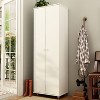 Famapy 2-Doors Tall Entryway Shoe Cabinet With 8-Tier Shelves - 3 of 4