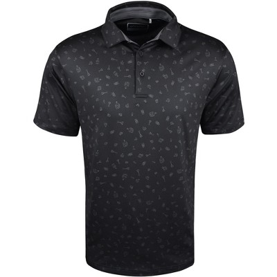 Etonic Golf Martini Glass Print Polo