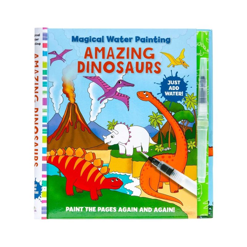 Magical Water Painting: Amazing Dinosaurs - (Iseek) by  Insight Kids (Paperback), 1 of 2