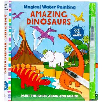 Magical Water Painting: Amazing Dinosaurs - (Iseek) by  Insight Kids (Paperback)