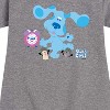 Girls' - Blue's Clues & You! - Blue Clues Crew Graphic Short Sleeve Fleece Dress - 2 of 4