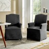 Arnold dining chair Set of 2 roll arms|ARTFUL LIVING DESIGN - 2 of 4