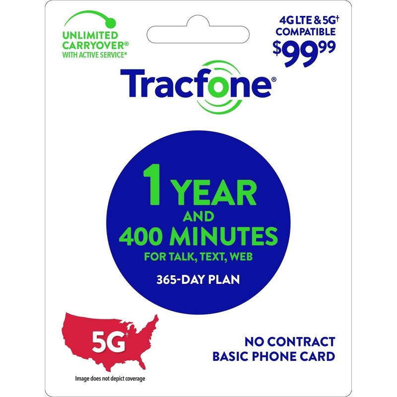Tracfone Prepaid Card (Email Delivery), 1 of 3
