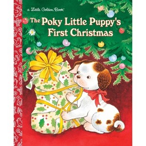 The Poky Little Puppy's First Christmas - (Little Golden Book) by  Justine Korman (Hardcover) - 1 of 1