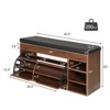Shelbie 12 Pair Shoe Storage Bench - 2 of 4