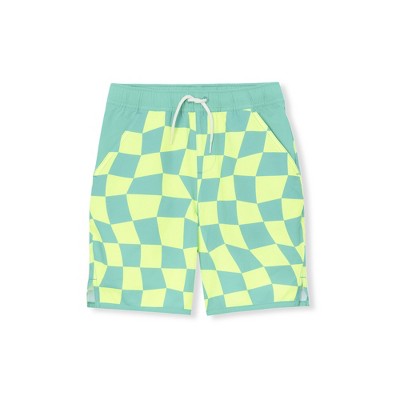 Lands' End Kids Stretch Hydroliner Sport Swim Trunk