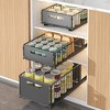 Pull Out Cabinet Organizers, Slide Out Drawer Storage Mesh Basket, Under Sink Shelf For Kitchen - 2 of 4