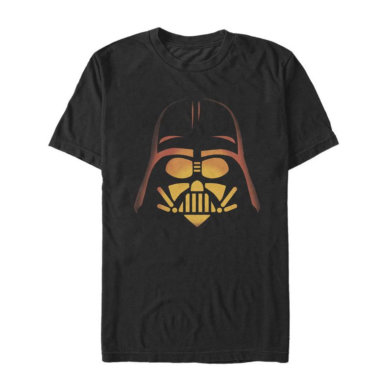 Men's Star Wars Halloween Darth Vader Pumpkin T-Shirt, 1 of 5