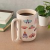 Stoneware Soft Touch Butterfly Mug, 22 fl oz - 3 of 4
