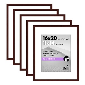 Americanflat Picture Frame with plexiglass - Hanging Hardware For Horizontal and Vertical Display - 1 of 4