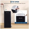 GAOMON Dual Trash & Recycle Bin, 16 Gal (2x30L)Kitchen Garbage Can,Odor-Resistant with Lid,Inner Bucket & Quiet Step Pedal - 4 of 4