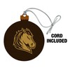 Southwest Minnesota State University Primary Logo Wood Christmas Tree Holiday Ornament - 2 of 4