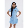 Bluey Girls Loop Terry Cloth Hooded Zip Up Swim Cover Up Toddler - 2 of 4