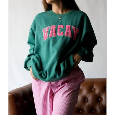 Women's Vacay Pullover Sweatshirt - WISHLIST