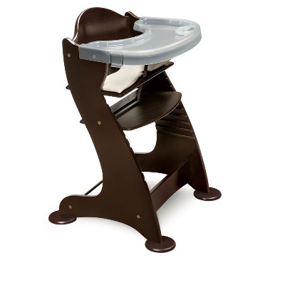 wooden high chair for adults