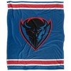 Depaul University Primary Logo Stripes Silky 50x60 Blanket, 1 Sided - 2 of 4