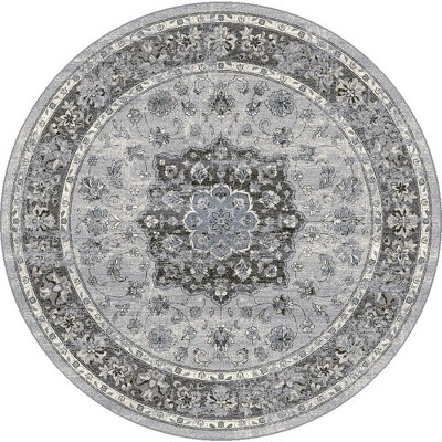 Ancient Garden 57559 Silver/Grey 7.10 Rd Round