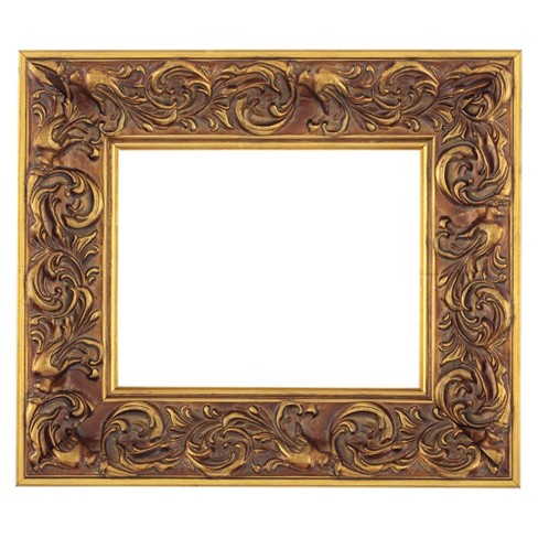 6x6 Picture Frame Gold Wood 6x6 Frame 6 x 6 Frames 6 x 6
