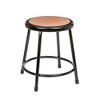 2pk Heavy Duty Steel Stool Black - Hampden Furnishings - 2 of 4