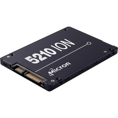 Micron 5200 5210 ION 3.84 TB Solid State Drive - 2.5" Internal - SATA (SATA/600) - Read Intensive - 0.8 DWPD - 540 MB/s Maximum Read Transfer Rate