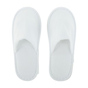 Unique Bargains Children's Disposable Slippers White 1 Pair - 1 of 4