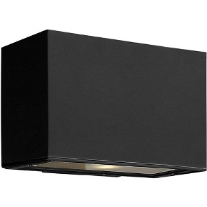 Hinkley Atlantis 9" Wide Black Finish Modern LED Outdoor Wall Light - 1 of 1