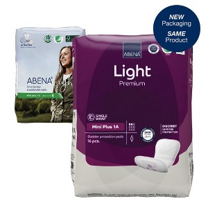 Abena Light Mini Plus Bladder Control Pad Light Absorbency 11 Inch Length - 1 of 2