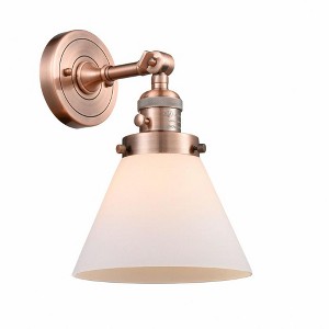 Cone - 1 Light Wall Sconce In Industrial Style-10 Inches Tall and 8 Inches Wide - 1 of 1