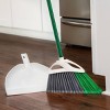 Libman Precision Angle Broom with 10 Dustpan, 4 Complete Sets (LIB-00206)