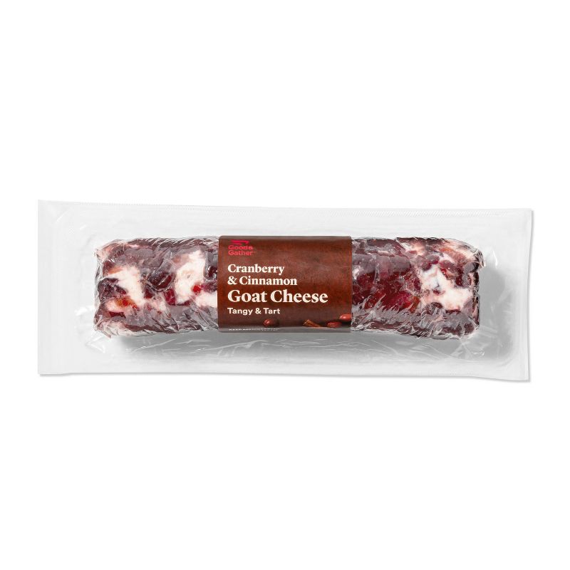 Cranberry &#38; Cinnamon Goat Cheese Log - 8oz - Good &#38; Gather&#8482;, 1 of 5