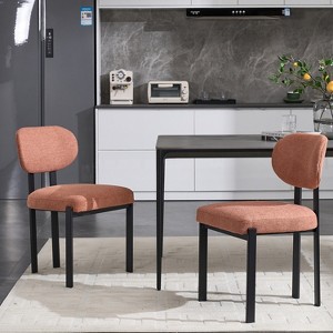 Vatros Dining Chairs Set of 2 Upholstered Dining Room Chairs - 1 of 4