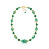 Ross-Simons Italian Multicolored Murano Glass Bead Necklace in 18kt Gold Over Sterling - 3 of 4