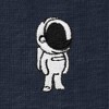 Dalix Astronaut Embroidered Lightweight Relaxed Jersey Tee Summer Cute Space Womens - 2 of 4