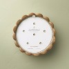 6 Wick Ceramic Scalloped Rim Jar Candle 42oz - Hearth & Hand™ with Magnolia - 3 of 4