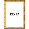 PosterPalooza | 12x17 Bamboo Picture Frame, UV Acrylic, 4 Finishes - Brown, Black, Gold, and Natural - 2 of 4
