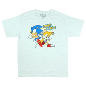 Seven Times Six Sonic The Hedgehog T-Shirt Boys' Sonic & Tails Graphic Print Tee - 1 of 4