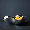 Nambe Venus Metal Alloy Serving Bowl, For Hot and Cold Foods, Salads, Soups, Frui, Large 15" L x 11.75" - 2 of 4
