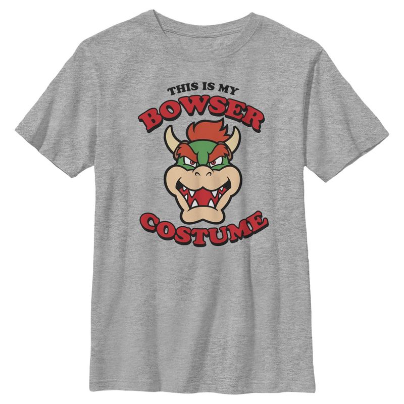 Boy's Nintendo Super Mario Bowser Costume T-Shirt, 1 of 5