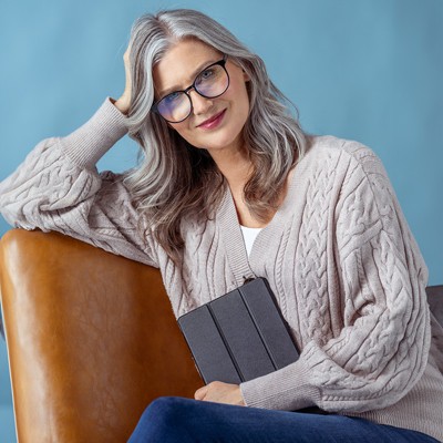 Optimum Optical Signature Blue Light Filtering Magnifying Readers - Look Sharp - image 4