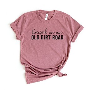 Simply Sage Market Women's Raised On An Old Dirt Road Short Sleeve Graphic Tee - 1 of 3