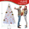 SUGIFT 7.5ft Premium Hinged Artificial Christmas Tree with 1305 Branch Tips and Sturdy Metal Base - 3 of 4