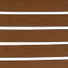 Flash Furniture Lark Outdoor Patio Bistro Dining Table Set with 4 Chairs and Faux Teak Poly Slats - 3 of 4