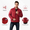 Alpine Swiss Niko Mens Puffer Jacket Down Alternate Insulated Coat Packable Water-Resistant Windproof Outerwear Zip Pockets - 2 of 4
