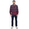 Ashford & Brooks Mens Flannel Button Down Plaid Long Sleeve Casual Shirt - 4 of 4
