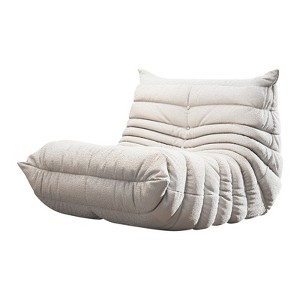 SYFERLORY Soft beanbag chair, lazy floor sofa, single seat sofa sofa memory foam - 1 of 4