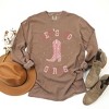 Simply Sage Market Women's Let's Go Girls Boot Long Sleeve Garment Dyed Tee - 3 of 3