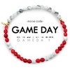 Morse Code Game Day Stacker Bracelets: White & Maroon | ETHICGOODS - 2 of 4