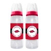 BabyFanatic Officially Licensed NCAA Arkansas Razorbacks 9oz Infant Baby Bottle 2 Pack - 2 of 3