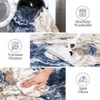 1200Gsm 350Gsm Pearl Velvet Washed Back Folded Printed Carpet  with Durable Material, Soft Texture, Vibrant Print,  and Foldable Design - 2 of 4